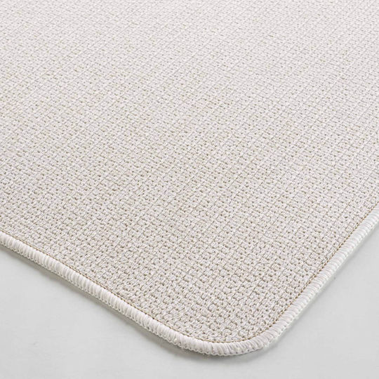 Douceur d'Intérieur Rechteckige Küchenmatte Beige 45x75cm