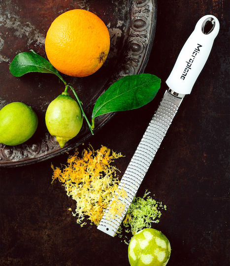 Microplane Premium Classic Τρίφτης Εσπεριδοειδών Λευκός 30x3.5x2.5cm