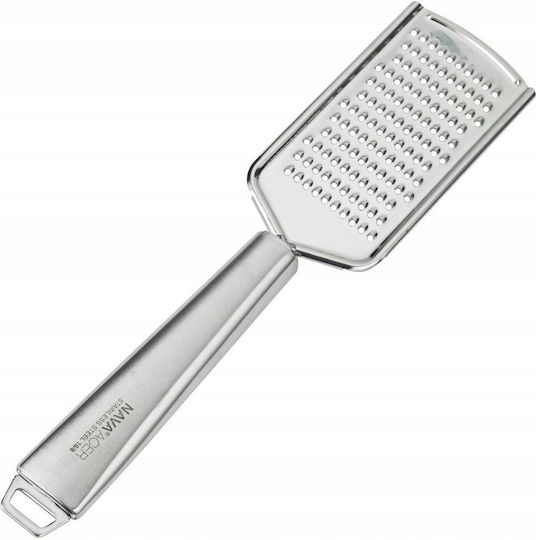 Nava Acer Reiben Käse aus Edelstahl Silbern 25,5cm
