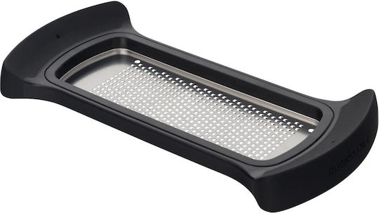 Microplane Τρίφτης Τυριού από Ανοξείδωτο Ατσάλι 21x10.5cm