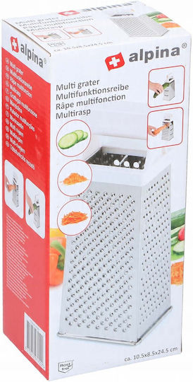 Alpina Appliances Käse Reibe aus Edelstahl