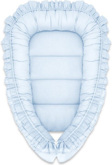 MimiNu Βρεφικό Μαξιλάρι Φωλιά Blue 55x75εκ.