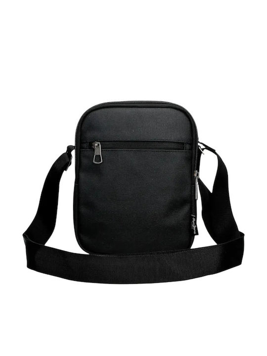 Berwick Men's Shoulder Crossbody Bag Black
