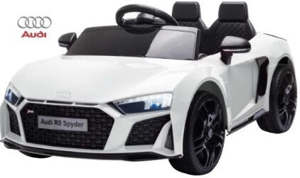 Audi R8 Spyder Διθέσιο με Τηλεκοντρόλ Licensed 12 Volt Λευκό