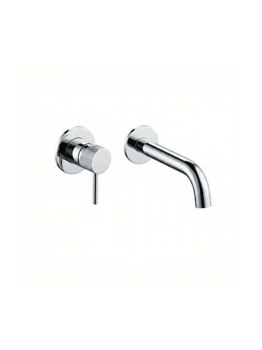 Tema Set Mixer & Gură Îngropată pentru Lavabo Bronz