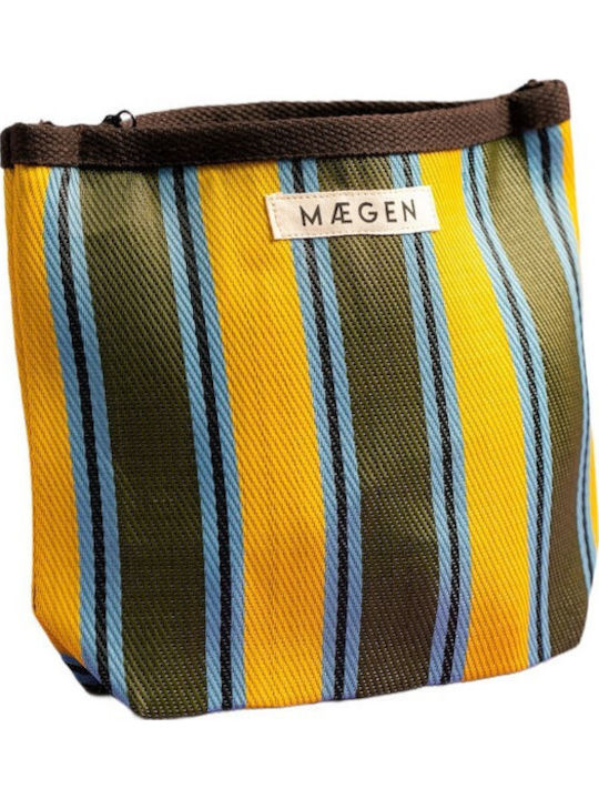 Τσαντάκι Everywhere Pouch Choco Yellow Olive Maegen