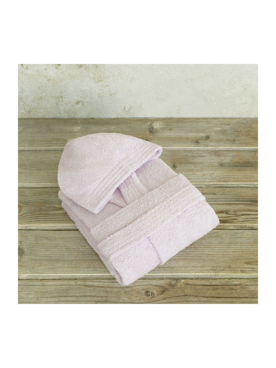 Nima Kids Hooded Bathrobe Wizard Lilac