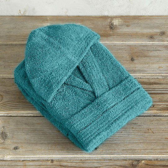 Nima Halat de Baie pentru Copii Wizard Jungle Green 31584 cu Glugă