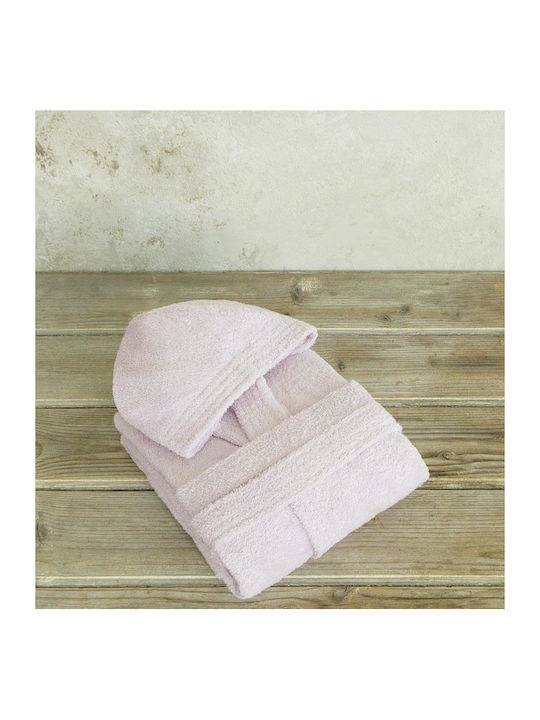 Nima Kids Hooded Bathrobe Wizard Lilac