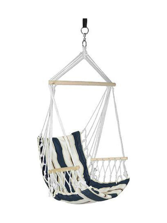 SGTT Fabric Blue Hammock Chair 100x50cm