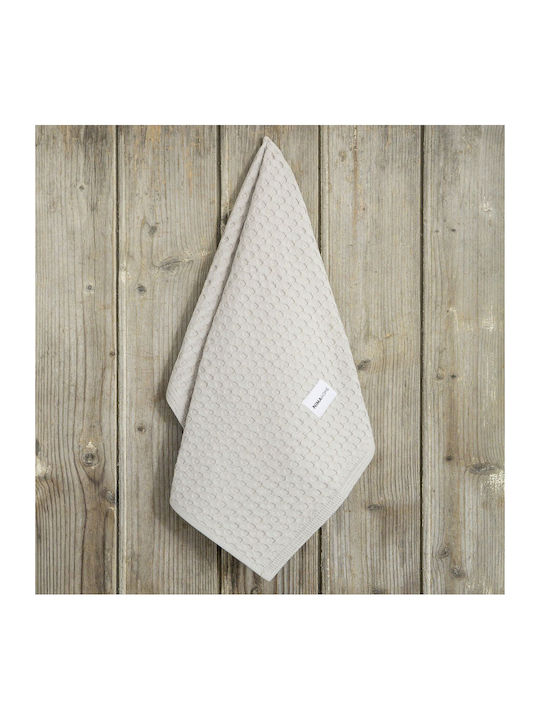 Nima Arida Πετσέτα Κουζίνας από 100% Βαμβάκι Oat Beige 50x70cm