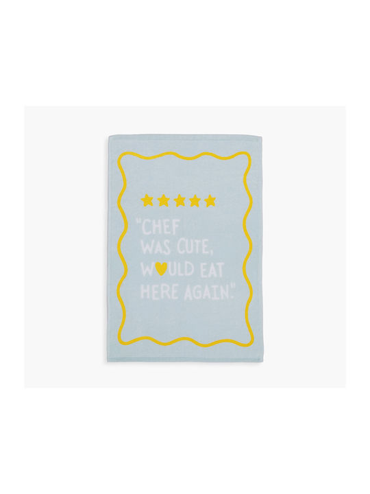 Nef-Nef Homeware Chef Чаена Кърпа от 100% Памук в Лилав Цвят 40x60cm