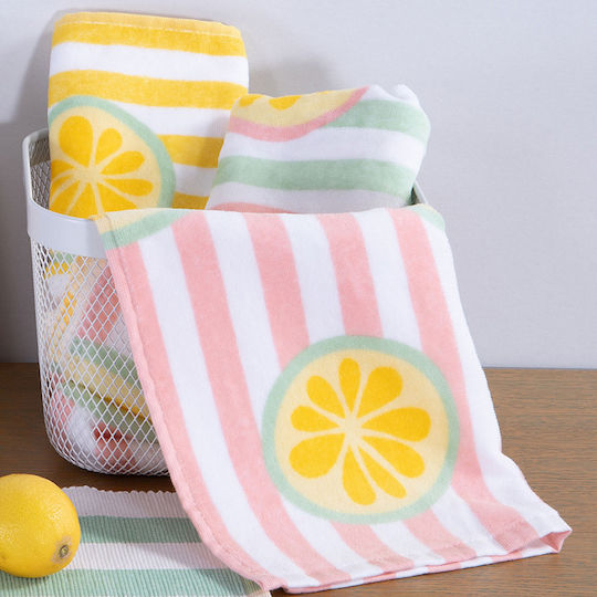 Nef-Nef Homeware Tea Towel Made of 100% Cotton in Yellow Colour 40x60cm