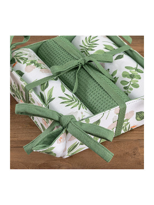 Palamaiki Mh900 Kitchen Towel from 100% Cotton 40x70cm 3 Pieces