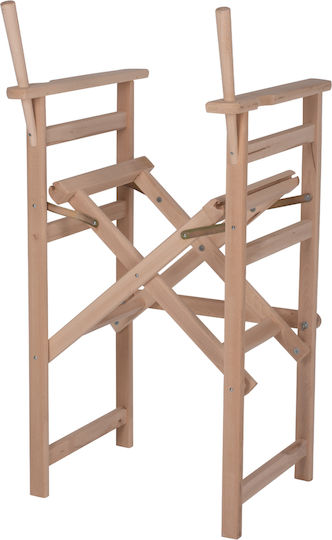 HomeMarkt Palmer Skeleton for Director's Chair Wooden 57x57x117cm Brown