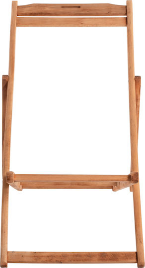 HomeMarkt Lemnos Rahmen Für Stuhl Für Regisseur Hölzernes 55.5x97x82cm Beige