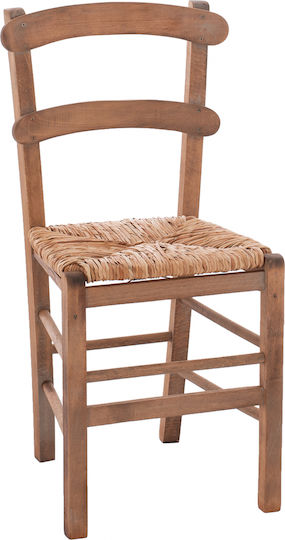 HomeMarkt Gentry Wooden Skeleton for Dining Room / Kitchen Chair 40x38x88cm Brown