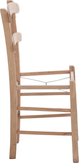 HomeMarkt Holzrahmen Für Esszimmer-/Küchenstuhl Beigefarbene 40x38x88cm