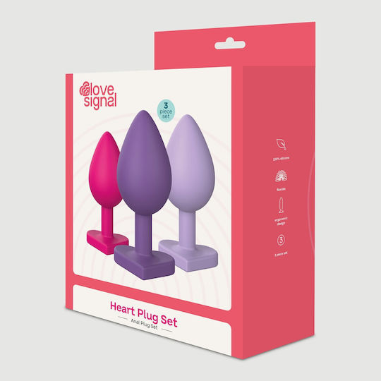 Dream Toys Butt Πρωκτικές Σφήνες Σετ