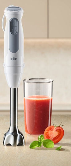 Braun MultiQuick 5 Hand Blender with Inox Rod 1000W White