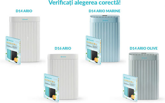 AlecoAir Φίλτρο Ενεργού Άνθρακα για Αφυγραντήρα