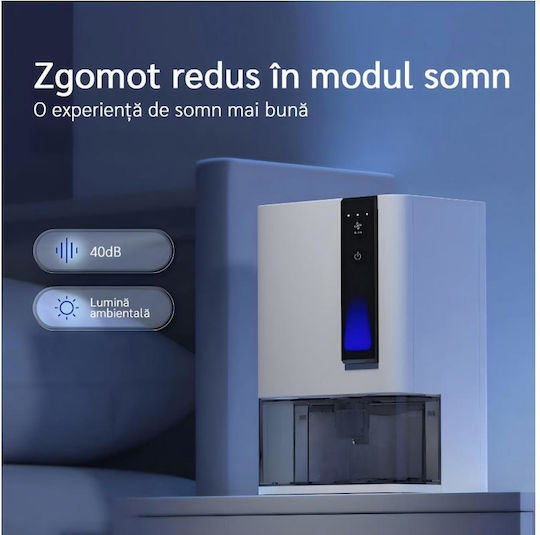 EvoAir Hidry Plus Dezumidificator Cu Compresor Și Wi-Fi 0.9lt