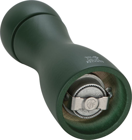 Peugeot Tahiti Manual Spice Mill Set in Green 15cm 2 Pieces
