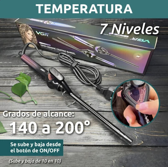 VGR Ψαλίδι Μαλλιών για Μπούκλες 10mm 32W V-573