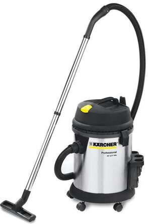 Karcher NT 27/1 Me Adv Staubsauger Flüssigkeiten / Feststoffe 1380W mit Edelstahl Behälter 27Es