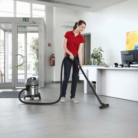 Karcher Прахосмукачка за Мокро / Сухо 1500W с Неръждаем Контейнер 20л Сребриста