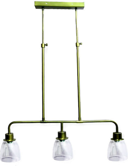 InTheBox Hängelampe Gold 90x17x90cm InTheBox Hängelampe Gold 90x17x90cm