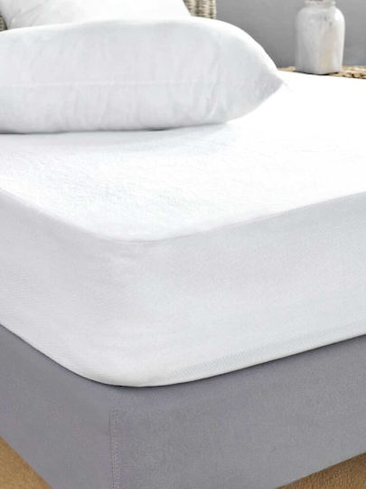 Palamaiki Fitted Waterproof Bed Mattress Protector Cotton Quilted 50x80cm
