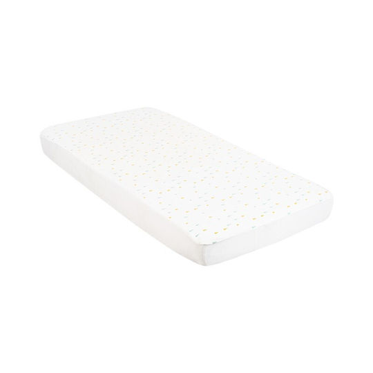 Kikka Boo Hedge Hugs Waterproof Baby Mattress Protector Cotton with Fitted Skirt 60x120x15cm