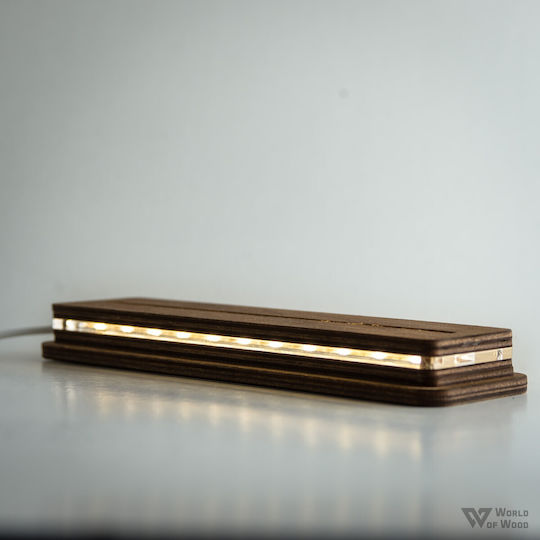 World of Wood Lumini LED Lampă decorativă pentru copii Barză Transparent