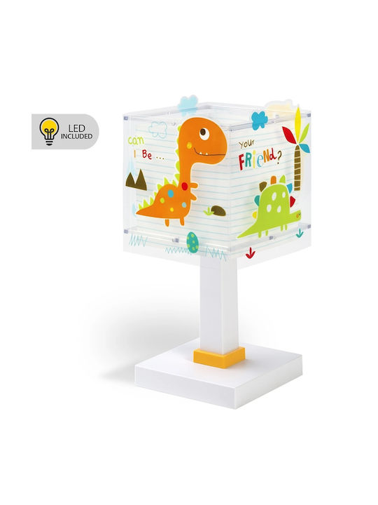 Ango Lumini LED Lampă de birou pentru copii Dinos Albastru deschis