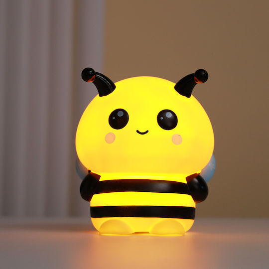 I-Total Kids Decorative Lamp Yellow 18x15x12.5cm
