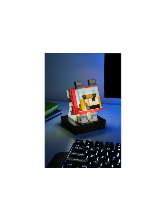 Minecraft Kinder Tischlampe Rotes 3cm