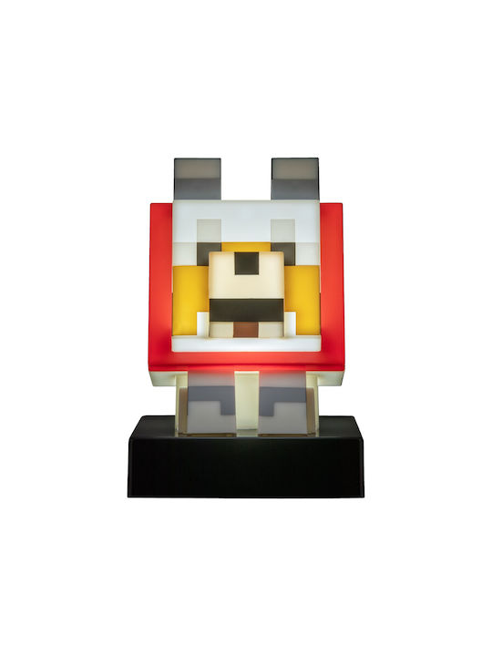 Minecraft Kinder Tischlampe Rotes 3cm