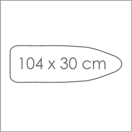 Eurogold Ironing Board For Steam Iron Foldable 110x30cm