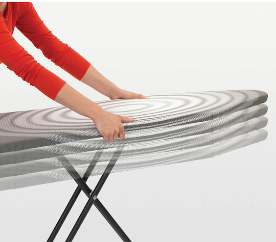 Brabantia Titan Oval Ironing Board for Boiler System Foldable 124x38x96cm