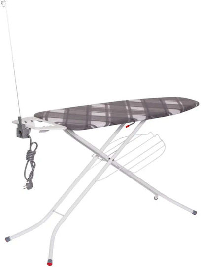 Eurogold Masă de călcat pentru fier de călcat cu aburi compactă 120x38cm