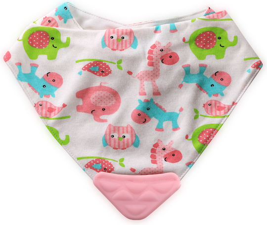 Lorelli Pink Hearts Bandana material textil cu autocolant Pink Hearts