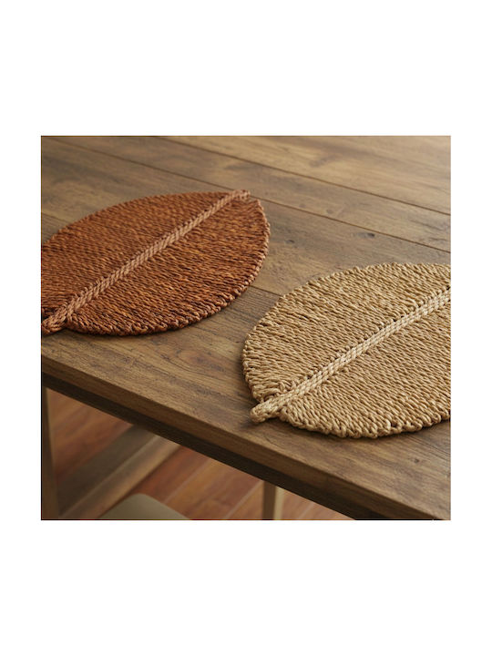 Polihome Leafamber Σουπλά Rattan 51cm 4τμχ