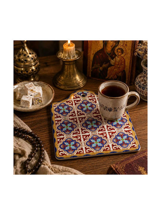Tischsets Keramik Blau