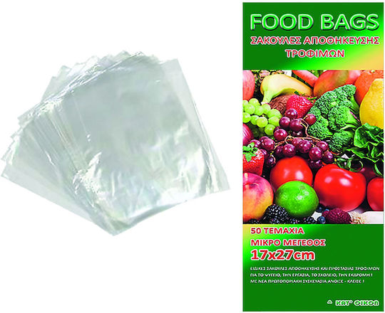Practic Food Bags 1L 17x24cm 50pcs 4-60000
