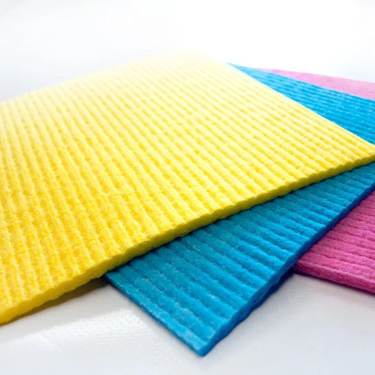 Vileda Sponge Cloths General Use Yellow 18x20cm 3pcs
