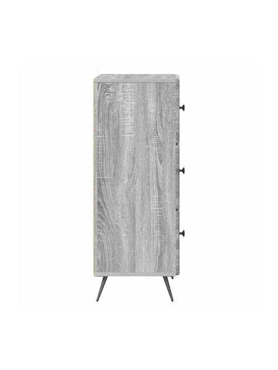 Wooden Storage Drawer Chest with 3 Drawers M33xW34.5xH90cm
