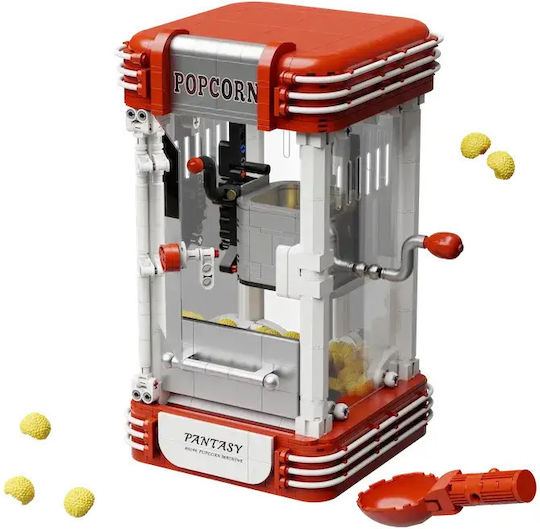 Pantasy Sammelbare Figuren Popcorn Maschine Modellbausatz Baukasten 1201 Stücke