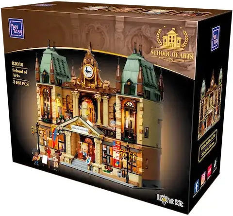 Pantasy School Arts Model Kit Building Block 3463 Pieces