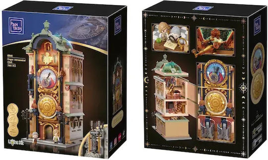 Pantasy Prague Astronomical Clock Model Kit Building Block 2441 Pieces
